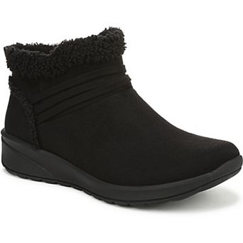LifeStride Glendale Women's Microsuede Pull-On Short Boots