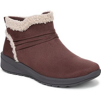 LifeStride Glendale Women's Microsuede Pull-On Short Boots