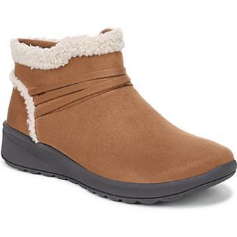 LifeStride Glendale Women's Microsuede Pull-On Short Boots