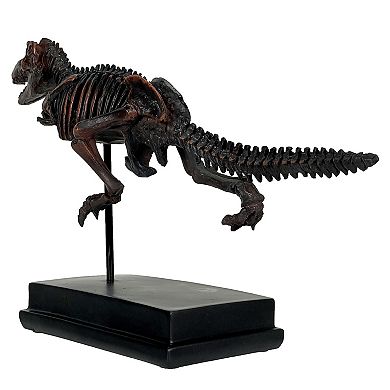 Tyrannosaurus Rex Skeleton Statue T-Rex on Museum Mount