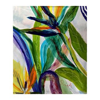 Betsy Drake Teal Paradise Ii Throw