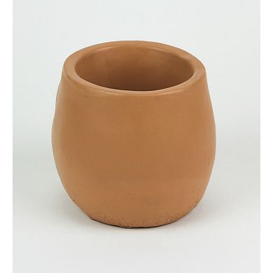 Adorable Sleepy Face Concrete Head Mini Planter 4.5 Inches High