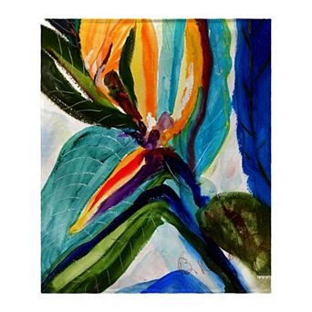 Betsy Drake Teal Paradise Throw