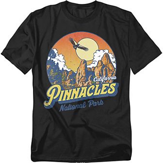 Big & Tall Pinnacles Park Flight of the Condor Graphic Tee