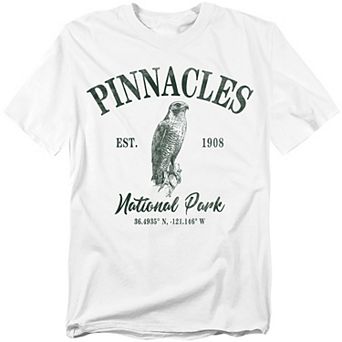 Big & Tall Pinnacles National Park Falcon Graphic Tee