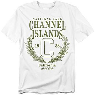 Big & Tall Channel Islands Laurel Wreath Graphic Tee