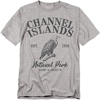 Big & Tall Channel Islands Bald Eagle Icon Graphic Tee