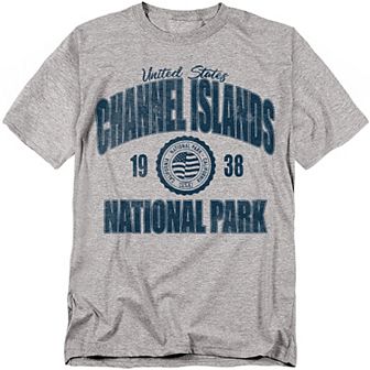 Big & Tall Channel Islands Established Date Graphic Tee
