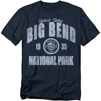 Big & Tall Big Bend National Park Established Graphic Tee