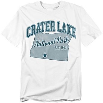 Big & Tall Crater Lake National Park State Line Tee