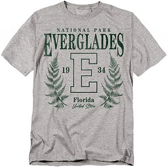 Big & Tall Everglades National Park Fern Graphic Tee