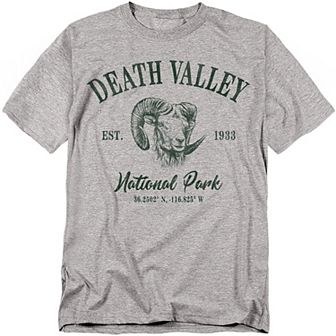 Big & Tall Death Valley Bighorn Sheep Graphic Tee