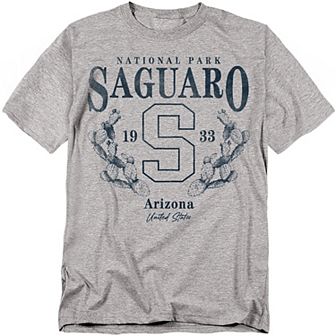 Big & Tall Saguaro National Park Prickly Pear Graphic Tee