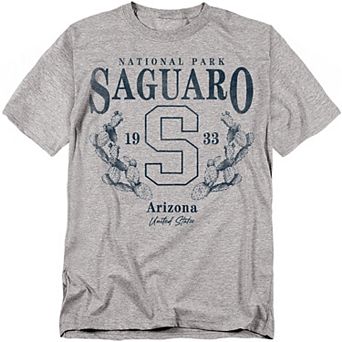 Big & Tall Saguaro National Park Prickly Pear Graphic Tee