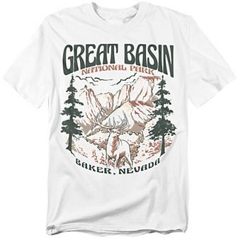 Big & Tall Great Basin National Park Elk Graphic Tee