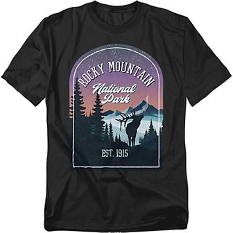 Big & Tall Rocky Mountain National Park Graphic Tee
