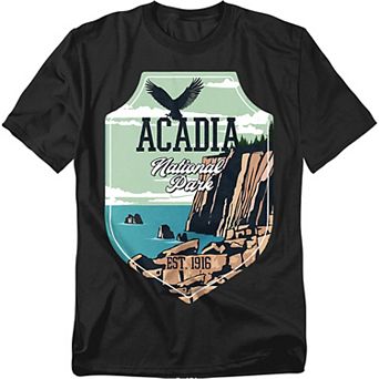 Big & Tall Acadia National Park Graphic Tee