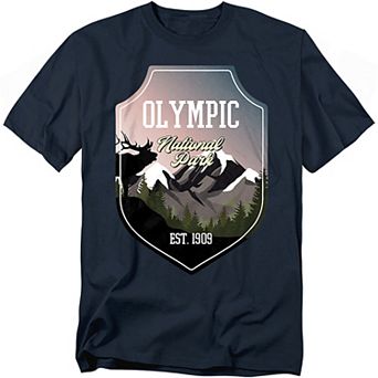 Big & Tall Olympic National Park Graphic Tee