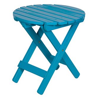 SHINE Indoor / Outdoor Square Folding Table with Hydro-Tex Finish