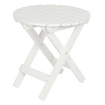 SHINE Indoor / Outdoor Square Folding Table with Hydro-Tex Finish