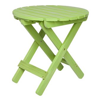 SHINE Indoor / Outdoor Square Folding Table with Hydro-Tex Finish