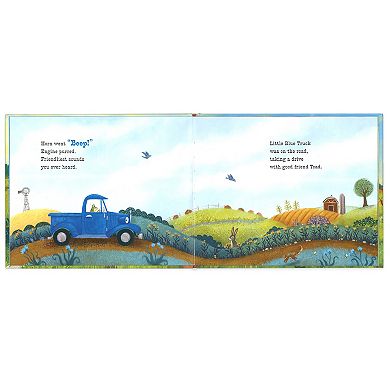 Little Blue Truck Makes a Friend Book