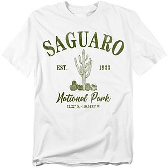 Big & Tall Saguaro National Park Saguaro Cactus Graphic Tee
