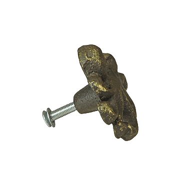 Bronze Cast Iron Octopus Drawer Pull Decorative Cabinet Knob Nautical Set of 6