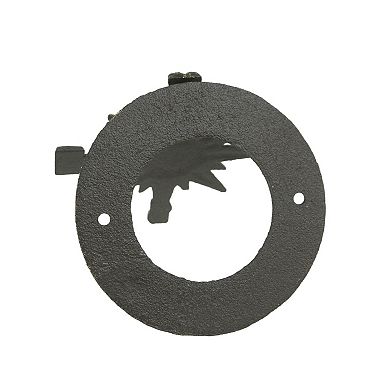 Bronze Cast Iron Decorative Sun Compass Rose Door Knocker Rustic Home Decor