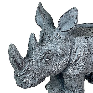 Grey Rhino MGO Planter - 18.5" - Weather-Resistant Magnesium - Indoor/Outdoor