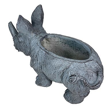 Grey Rhino MGO Planter - 18.5" - Weather-Resistant Magnesium - Indoor/Outdoor