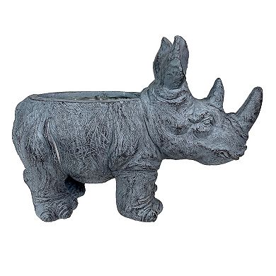 Grey Rhino MGO Planter - 18.5" - Weather-Resistant Magnesium - Indoor/Outdoor