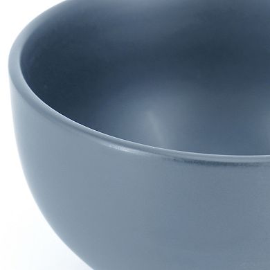 12 Piece Round Stoneware Dinnerware Set