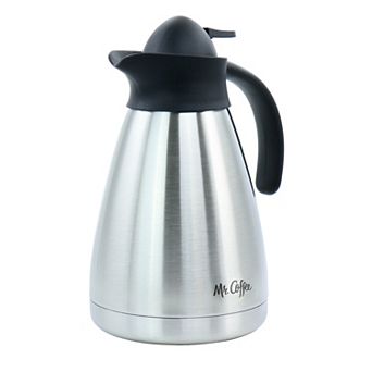 1-qt Insulated Stainless Steel Thermal Coffee Pot