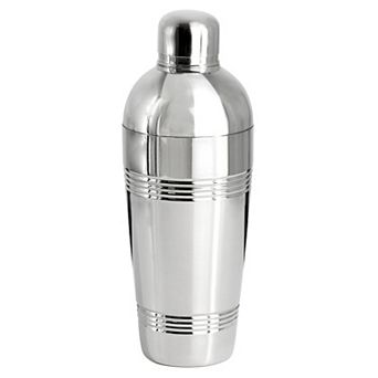 Baldwyn Stainless Steel 25.4 Ounce Cocktail Shaker in Silver