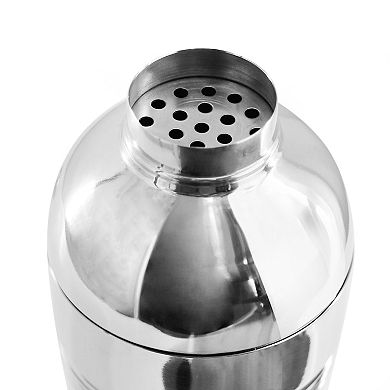 Baldwyn Stainless Steel 25.4 Ounce Cocktail Shaker in Silver
