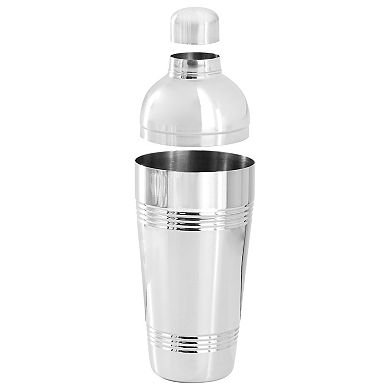 Baldwyn Stainless Steel 25.4 Ounce Cocktail Shaker in Silver