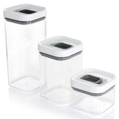 3 Piece Acrylic Storage Container Set
