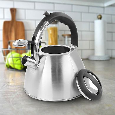 3 Quart Stainless Steel Whistling Tea Kettle