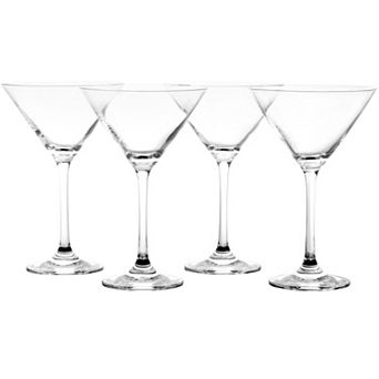 4 pc 10oz Martini Glass Set