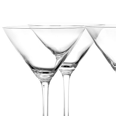 4 Piece 10oz Martini Glass Set