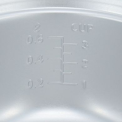 Better Chef 3 Cup Automatic Rice Cooker in White