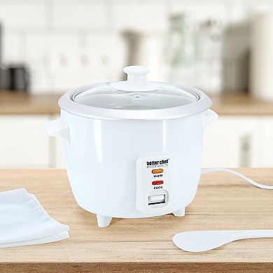 Better Chef 3 Cup Automatic Rice Cooker in White