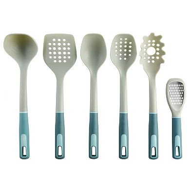 Spice By Tia Mowry 12 Piece Ceramic Crock and Kitchen Tool Set