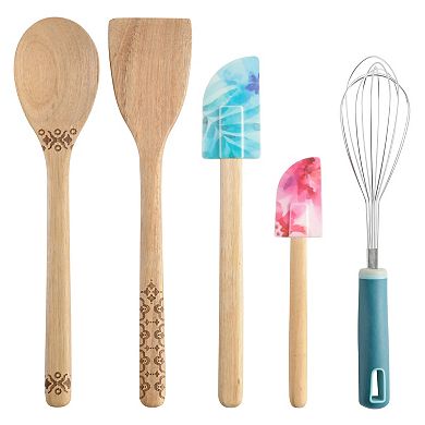 Spice By Tia Mowry 12 Piece Ceramic Crock and Kitchen Tool Set