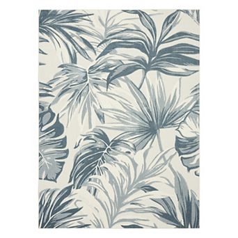 Nourison Aloha Tropical Palm Paradise Indoor / Outdoor Area Rug