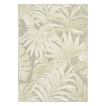 Nourison Aloha Tropical Palm Paradise Indoor / Outdoor Area Rug