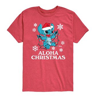 Boys 8-20 Disney's Lilo & Stitch Aloha Christmas Graphic Tee