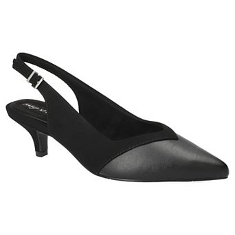 Easy Street Vivid Women's Slingback Pointed Toe Pumps