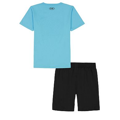 Boys 8-16 Under Armour North View Short Sleeve Graphic Tee & Shorts Set